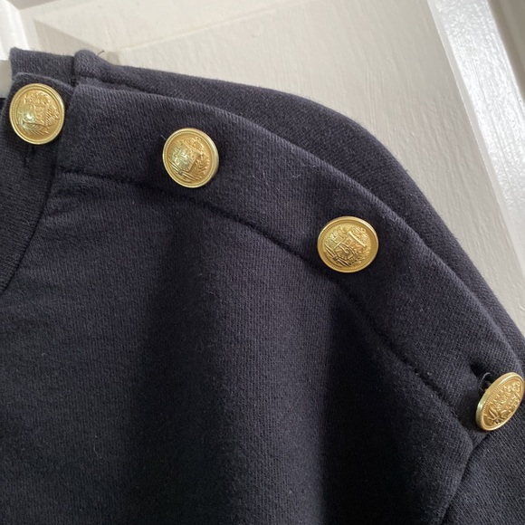 H&M sweater with gold button details size Medium - Picture 3 of 5